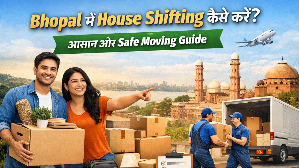 Bhopal में House Shifting कैसे करें? आसान और Safe Moving Guide