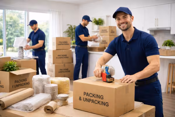 Packing & Unpacking in Bhopal | Hindustan Home Packers and Movers